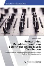 Relevanz des Metadatenformats im Bereich der Online Musik Distribution