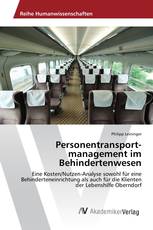 Personentransport­management im Behindertenwesen