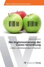 Die Implementierung der Claims-Verordnung