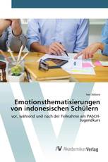 Emotionsthematisierungen von indonesischen Schülern