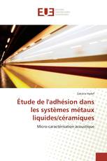 Étude de l'adhésion dans les systèmes métaux liquides/céramiques