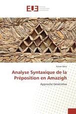 Analyse Syntaxique de la Préposition en Amazigh