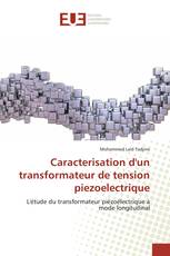 Caracterisation d'un transformateur de tension piezoelectrique