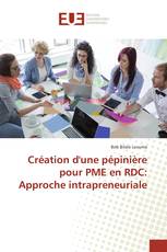 Création d'une pépinière pour PME en RDC: Approche intrapreneuriale