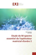 Etude de M-spectre essentiel de l'opétrateur matriciel d'ordre 2