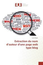 Extraction du nom d’auteur d’une page web type blog