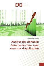 Analyse des données: Résumé de cours avec exercices d'application