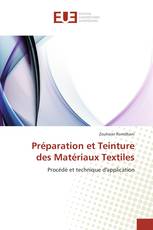 Préparation et Teinture des Matériaux Textiles