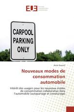 Nouveaux modes de consommation automobile