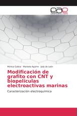 Modificación de grafito con CNT y biopelículas electroactivas marinas