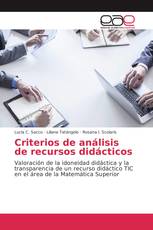 Criterios de análisis de recursos didácticos