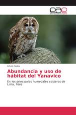 Abundancia y uso de hábitat del Yanavico