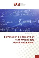 Sommation de Ramanujan et fonctions zêta d'Arakawa-Kaneko