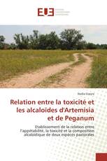 Relation entre la toxicité et les alcaloïdes d'Artemisia et de Peganum