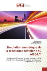 Simulation numérique de la croissance cristalline du Al2O3:Ti