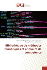 Bibliothèque de méthodes numériques et annuaire de competence