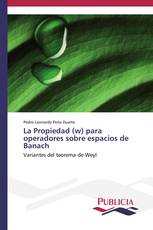 La Propiedad (w) para operadores sobre espacios de Banach