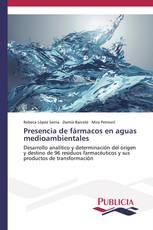 Presencia de fármacos en aguas medioambientales