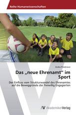 Das „neue Ehrenamt“ im Sport