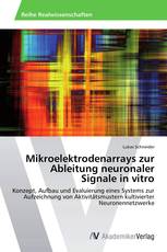 Mikroelektrodenarrays zur Ableitung neuronaler Signale in vitro
