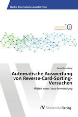 Automatische Auswertung von Reverse-Card-Sorting-Versuchen