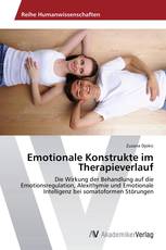 Emotionale Konstrukte im Therapieverlauf