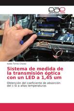 Sistema de medida de la transmisión óptica con un LED a 1,45 um