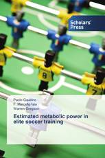 Estimated metabolic power in elite soccer training