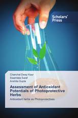 Assessment of Antioxidant Potentials of Photoprotective Herbs