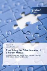Examining the Effectiveness of a Parent Manual