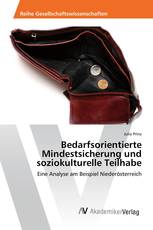 Bedarfsorientierte Mindestsicherung und soziokulturelle Teilhabe