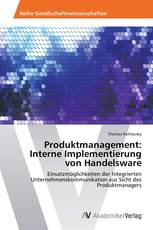 Produktmanagement: Interne Implementierung von Handelsware