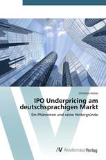 IPO Underpricing am deutschsprachigen Markt