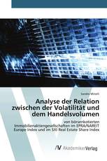 Analyse der Relation zwischen der Volatilität und dem Handelsvolumen