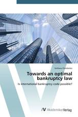 Towards an optimal bankruptcy law