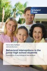Behavioral interventions in the junior high school students