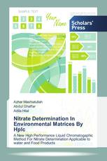 Nitrate Determination In Environmental Matrices By Hplc