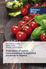 Evaluation of metals concentrations in imported products in Nigeria