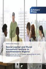 Social capital and Rural household welfare in southwestern Nigeria