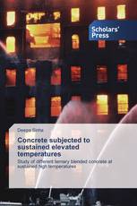 Concrete subjected to sustained elevated temperatures