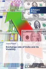 Exchange rate of India and its Volatility