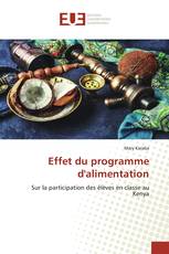 Effet du programme d'alimentation