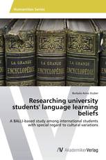 Researching university students' language learning beliefs