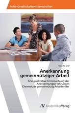 Anerkennung gemeinnütziger Arbeit
