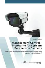 Management Control - Imposante Analyse am Beispiel von Siemens