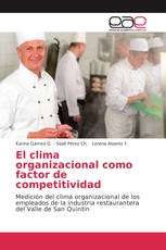 El clima organizacional como factor de competitividad