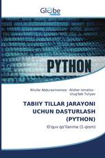 TABIIY TILLAR JARAYONI UCHUN DASTURLASH (PYTHON)