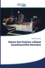 Három fast fashion vállalat összehasonlító elemzése