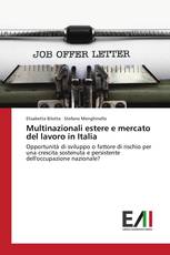 Multinazionali estere e mercato del lavoro in Italia