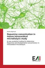 Dopamine concentration in mouse intracerebral microdialysis study